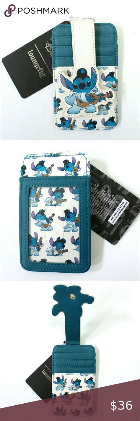 Loungefly Disney Lilo Stitch Elvis Stitch Cardholder Disney Lilo