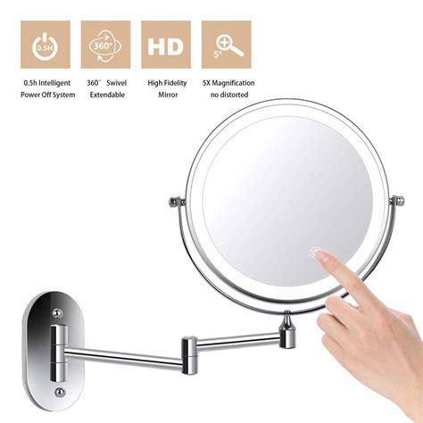 Top Best Wall Mounted Makeup Mirrors In Reviews