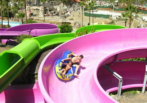 Аквапарк Аквалэнд на Тенерифе, горка Rapids
