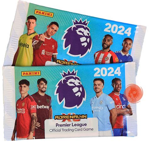 Premier League Saszetki Karty Pi Karskie Oryginalne Panini Nowo