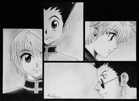 Gon Killua Kurapika Leorio Hunter X Hunter By Iemmanartist On Deviantart