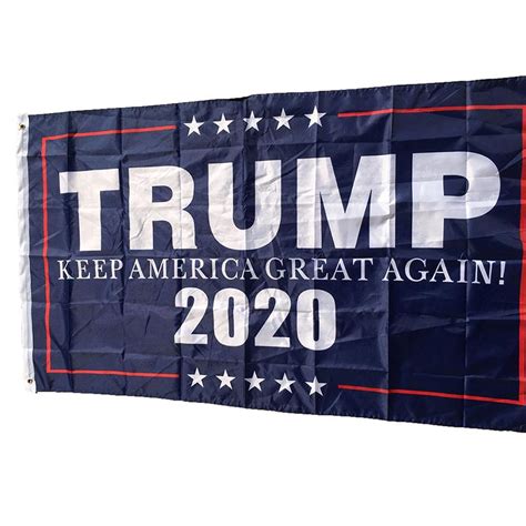 Trump 2020 Flag Single Sided Printed Donald Trump Flag Keep America