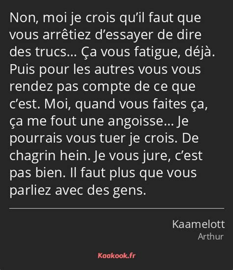 Citation Non moi je crois quil faut que vous arrêtiez Kaakook