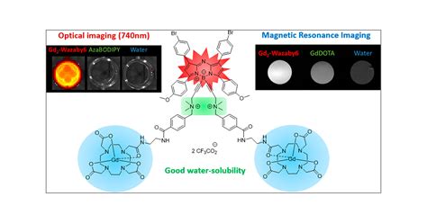 Aza Bodipy Platform Toward An Efficient Water Soluble Bimodal Imaging