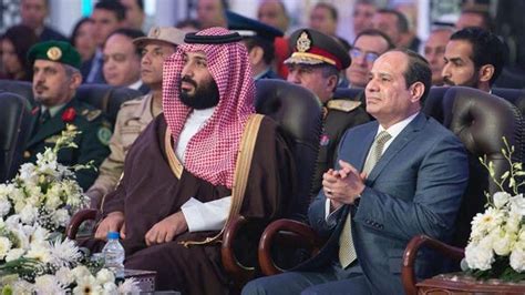 السيسي ومحمد بن سلمان يتفقدان مشروعات بقناة السويس