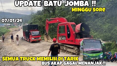 Jalan Sudah Layak Di Lewati Tapi Bus Akap Gagal Menanjak Dan Sopir