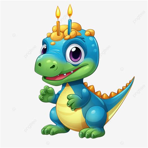 Happy Birthday Dinosaur Clipart Png Graphic Brontosaurus