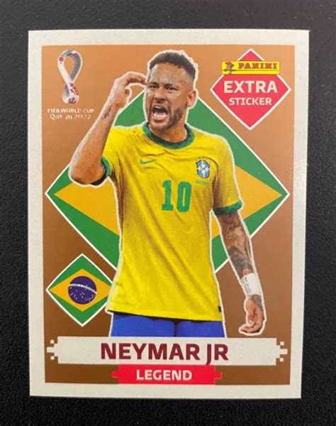 PANINI QATAR 2022 Neymar Jr Legend Extra Sticker Bronze World