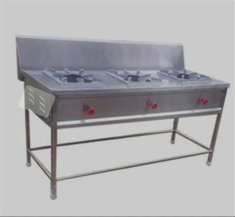 Stainless Steel Commercial Gas Stove At Rs 18500 In New Delhi ID