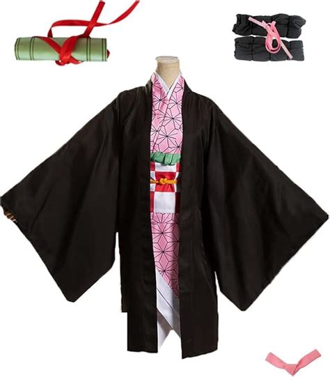 Demon Slayer Nezuko Cosplay Costume ，kimetsu No Yaiba Nezuko Cosplay