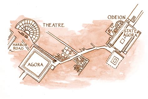 Ephesians 1 Illustration Map Of Ephesus Saint Marys Press