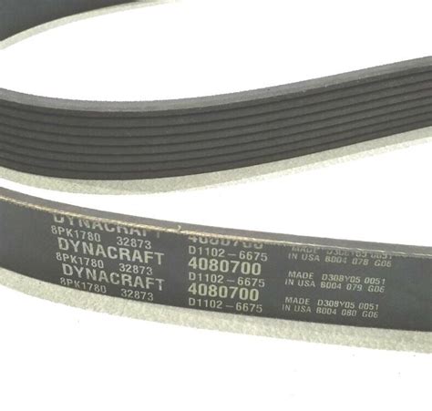 4080700 Dynacraft Serpentine Belt Made In Usa Free Shipping Ebay