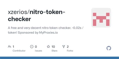 Nitro Token Checker Main Py At Main Xzerios Nitro Token Checker Github