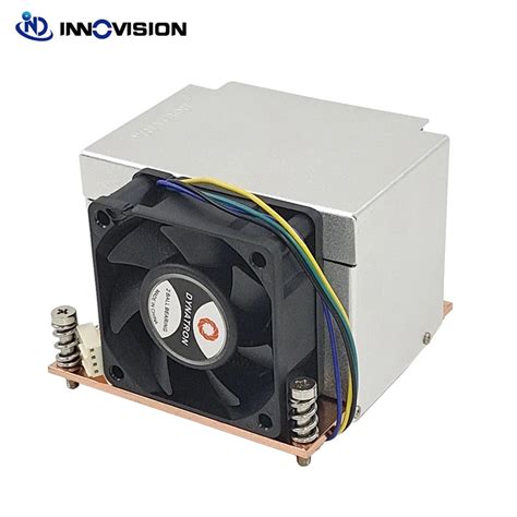 Dynatron R U Active Lga Square Cpu Cooler With Copper