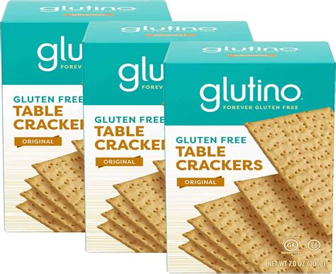 Amazon Glutino Gluten Free Table Crackers Oz Pack Of