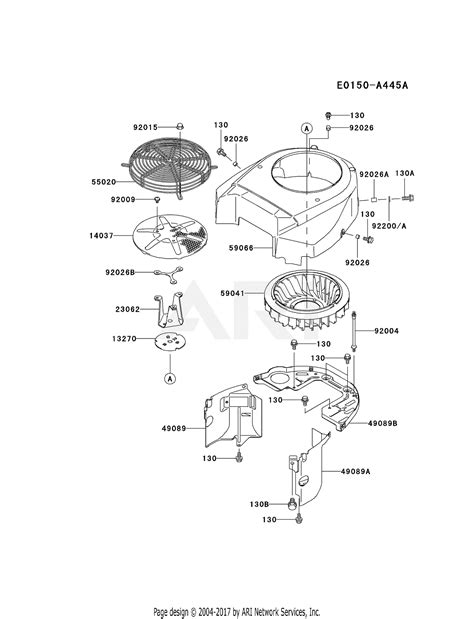 Kawasaki Fh641v As09 4 Stroke Engine Fh641v Parts Diagram For Cooling