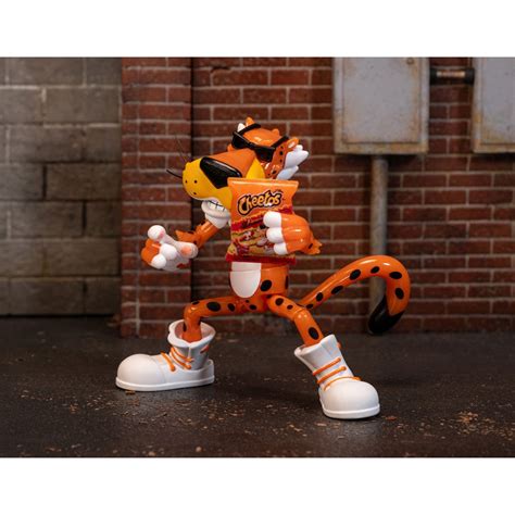 Cheetos Chester Cheetah Flamin Hot Glow In The Dark Inch Action Figure