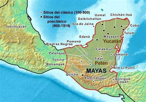 Cultura Maya Historia Mexicana