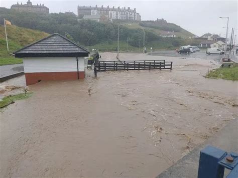 Flooding Chaos Warning In Whitby Scarborough Saltburn And Robin Hoods