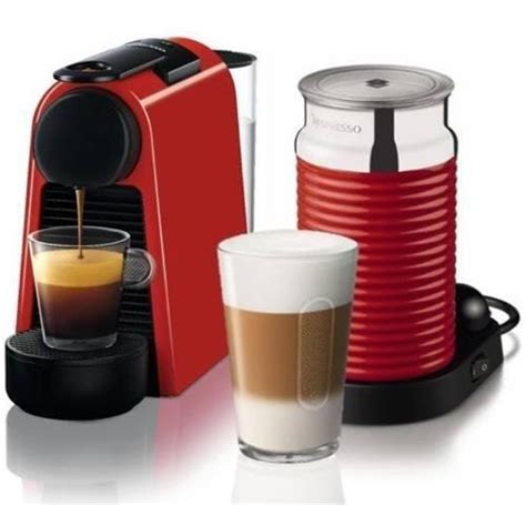 Cafeteira Nespresso Essenza Mini D Vermelha V Aeroccino