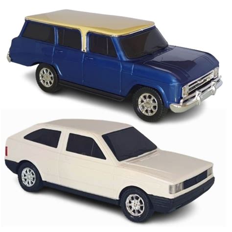 Veraneio E Gol Quadrado Kit Carrinho Classico Miniatura Shopee Brasil