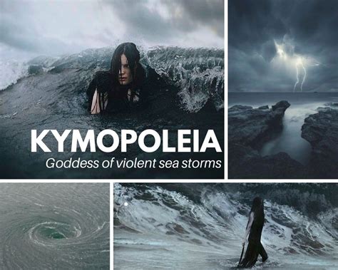 Kymopoleia ///Greek mythology | Greek mythology gods, Greek and roman ...