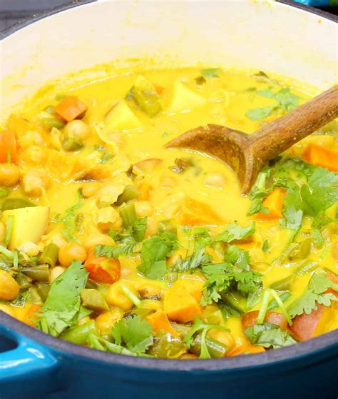 Indian Vegetable Curry Recipe With Coconut Milk Deporecipe Co