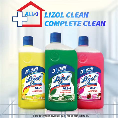 Buy LIZOL JASMINE DISINFECTANT FLOOR CLEANER BOTTLE OF 975 ML Online