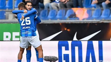 Le Racing Genk remporte sa première victoire à domicile de la saison