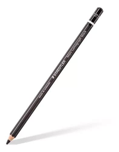 Lapiz Lumograph Black B Staedtler Mars Grafito Carbon Negro