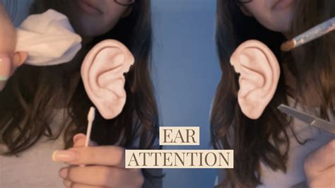 Asmr Deep Ear Cleaning And Ear Attention Different Triggers No Talking