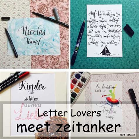 Letter Lovers Zeitanker Zu Gast Im Lettering Interview Artofit