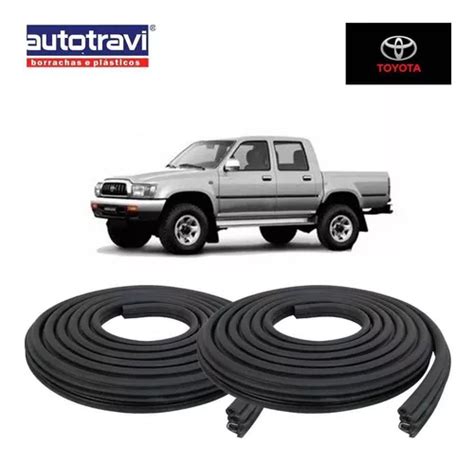 Par Borracha Porta Hilux 2002 A 2004 Hilux Sw4 Autotravi