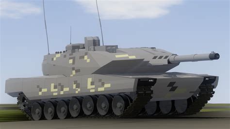 SimplePlanes | RheinMetall KF-51 Main Battle Tank