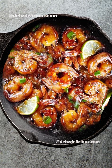 Easy 20 Minute Honey Garlic Butter Shrimp Stir Fry Recipe