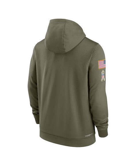 Nike Mens Olive Tampa Bay Buccaneers 2022 Salute To Service Therma