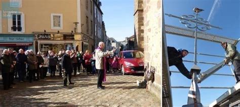 Fresnay sur Sarthe Insolite le coq a retrouvé son clocher Le Mans