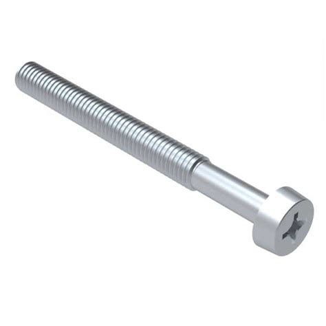 Hardware Specialty M4 X 60mm Long Cheese Head Machine Screw Steel