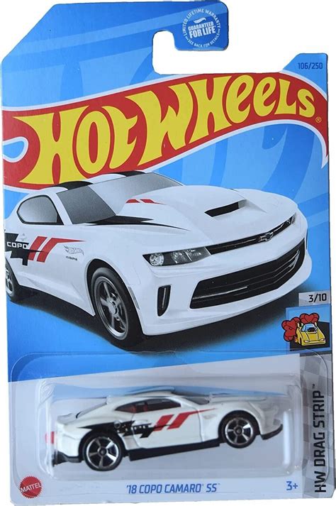 Hot Wheels 2023 #106/250 '18 COPO Camaro SS, white – Ignition Diecast