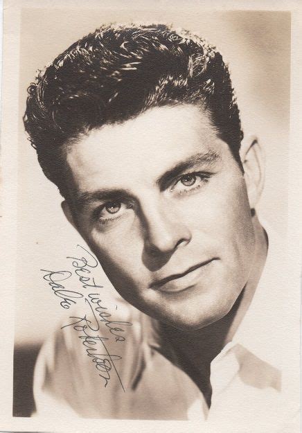 Dale Robertson 1950s Signed Portrait Available To Purchase From Our