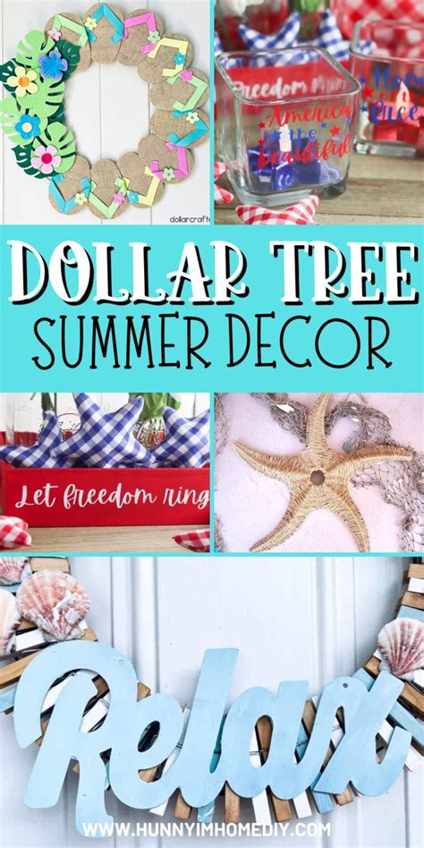 Budget Friendly Diy Dollar Tree Summer Decor Ideas