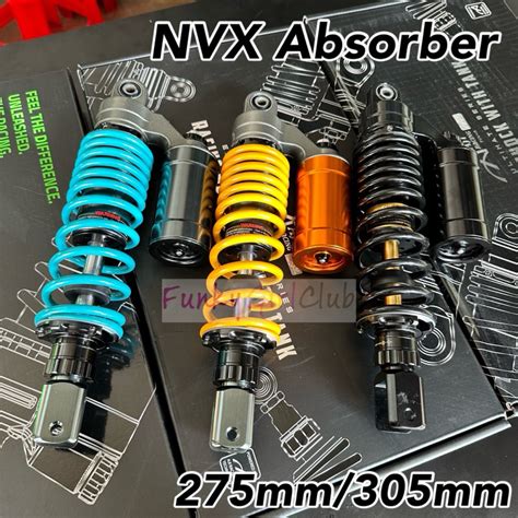 NVX V1 V2 AEROX 275MM 305MM AEROX 155 AJI RACING MONOSHOCK ABSORBER