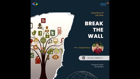 Soft Skills Event Break The Wall By Chiragvaishnav Youtube