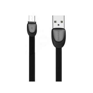 Remax Shell RC 040m crni kabl za punjač USB A muški na micro USB