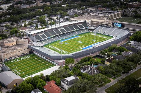 Yulman Stadium, New Orleans, LA. Home of the Tulane Green Wave ...