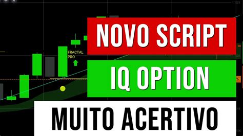 Novo Script Iq Option Muito Acertivo 2023 Youtube