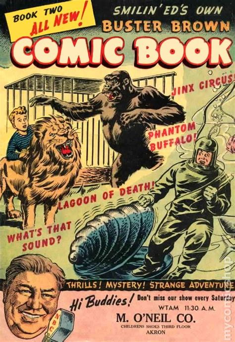 Buster Brown Comic Book 1945 1956 Brown Shoe Co Comic Books 1938 1955