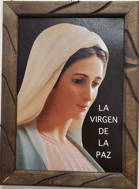 Virgen De La Paz 19x14 Libreria Cristo Misionero