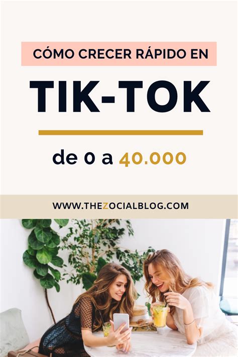 Crece En Tik Tok R Pido Como Crecer Consejos Para Redes Sociales Crecer