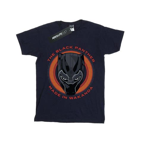 Marvel Black Panther Made In Wakanda Red Tshirt Online Kaufen Manor